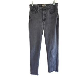LE JEAN - High Rise Lara Slim Grey, Size 30